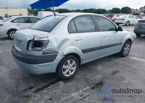 2008 Kia Rio Lx z USA, uszkodzony, nr VIN KNADE123X86357062